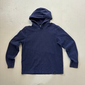 American Giant Men's Heavyweight Hoodie - Navy Blue - Size Medium - Made in USA